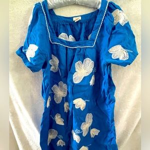 J. Crew Factory Women’s linen dress Size L